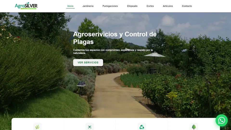 Agrosilver - Servicios de Jardinería