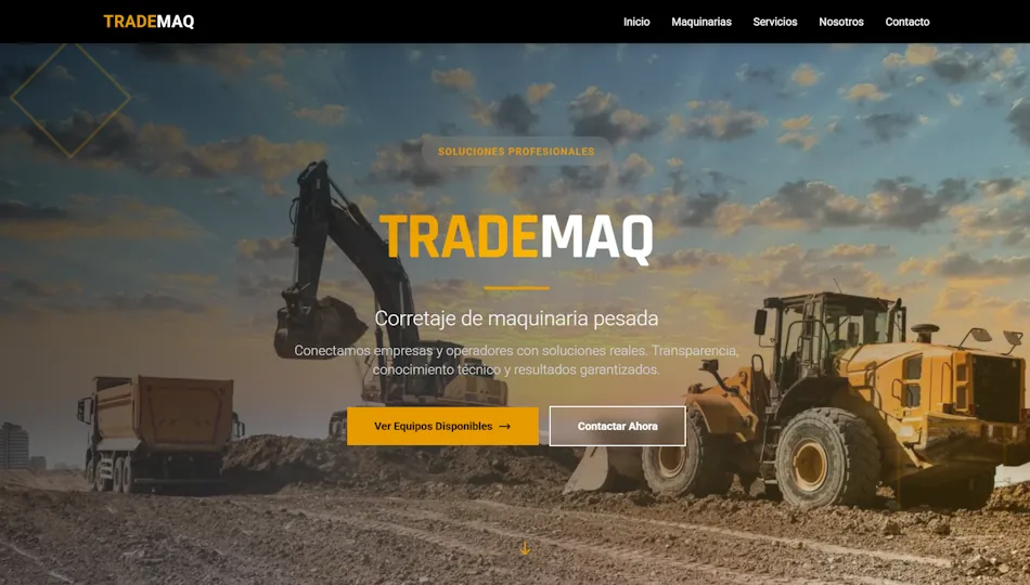 TradeMaq - Corretaje de Maquinaria